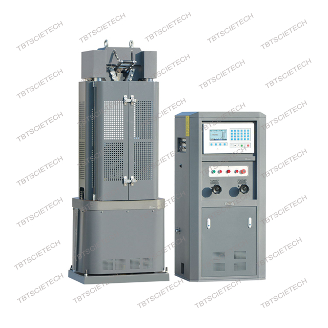 6 คอลัมน์ Electro-Hydraulic Universal Testing Machine Digital Digital