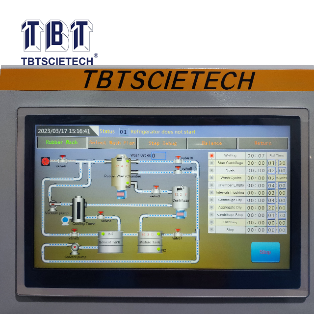 Asphalt Mix Analyzer (วิธีการทำความสะอาดอัลตราโซนิก)