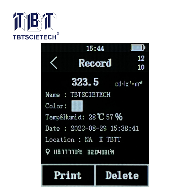 retroreflectometer มุมเดียวสำหรับสัญญาณจราจร 