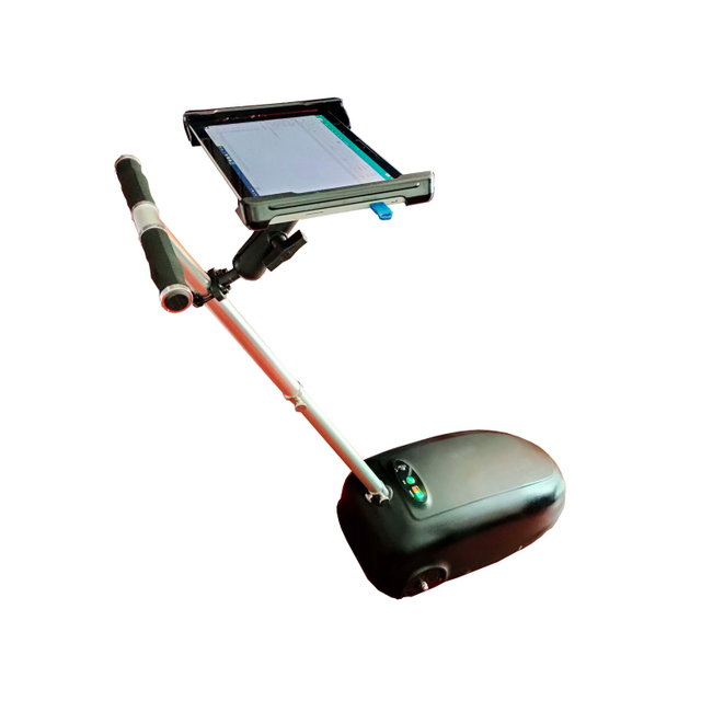 การทดสอบการทำงานของ Profiler พื้นผิวถนนทางเท้าบนทางเท้า