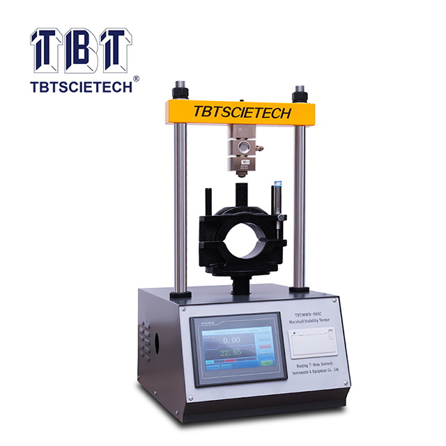 เครื่องทดสอบความเสถียรของมาร์แชลพร้อมหน้าจอสัมผัส