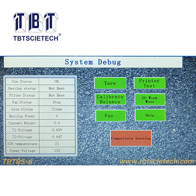Asphalt Binder Analyzer (วิธีการจุดระเบิด)